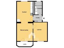 Pronájem bytu 2+1, Blansko, Chelčického, 50 m2