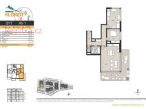 Prodej bytu 3+kk, Tábor - Klokoty, 93 m2