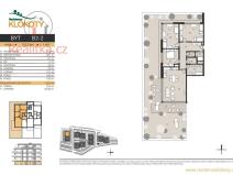 Prodej bytu 4+kk, Tábor - Klokoty, 120 m2