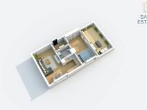 Pronájem bytu 2+kk, Bystřice pod Hostýnem, Sídliště, 53 m2