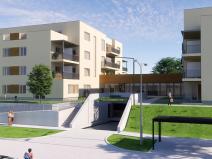 Pronájem bytu 2+kk, Slavkov u Brna, Nerudova, 49 m2