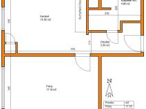 Prodej bytu 2+kk, Cihelna, Kunětická, 42 m2