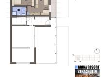 Prodej bytu 2+kk, Strachotín, Šakvická, 33 m2