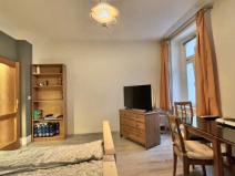 Pronájem bytu 1+kk, Praha - Vršovice, Donská, 25 m2