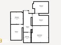 Prodej bytu 4+1, Uherské Hradiště, V Teničkách, 96 m2