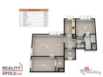 Pronájem bytu 3+1, Praha - Troja, Glowackého, 76 m2