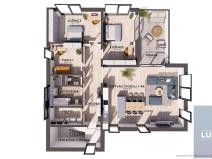 Prodej bytu 4+kk, Šlapanice, 126 m2