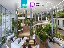 Pronájem kanceláře, Praha - Karlín, Karolinská, 1044 m2