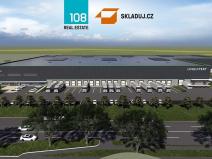 Pronájem skladu, Napajedla, Kvítkovická, 15022 m2