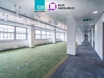 Pronájem kanceláře, Praha - Karlín, Ke Štvanici, 1300 m2