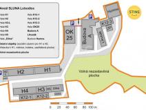 Pronájem skladu, Lobodice, 781 m2