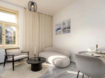 Pronájem bytu 2+kk, Praha - Vršovice, Košická, 36 m2