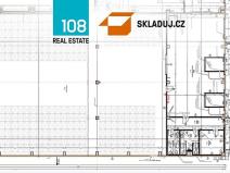 Pronájem skladu, Zdice, 960 m2