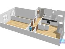 Prodej bytu 3+1, Stráž, 74 m2