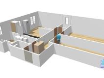 Prodej bytu 3+1, Stráž, 74 m2