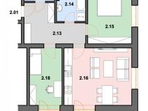 Pronájem bytu 3+kk, Hronov, Husova, 70 m2