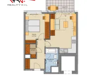 Prodej bytu 2+kk, Praha, Thomasova, 53 m2