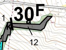 Dražba lesa, Osek, 301 m2