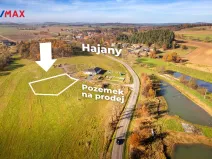 Prodej pozemku pro bydlení, Hajany, 1824 m2