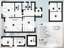 Pronájem rodinného domu, Český Brod, Klučovská, 101 m2