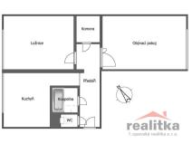 Prodej bytu 2+1, Opava - Kateřinky, Holasická, 59 m2