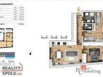 Prodej bytu 3+kk, Český Brod, Prokopa Velikého, 80 m2