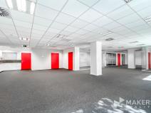 Pronájem kanceláře, Praha - Karlín, Thámova, 252 m2