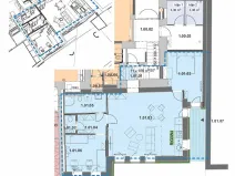 Pronájem bytu 3+kk, Hluboká nad Vltavou, Masarykova, 84 m2