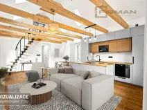 Prodej atypického bytu, Praha - Zbraslav, Elišky Přemyslovny, 110 m2