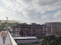 Pronájem kanceláře, Praha - Hlubočepy, Strakonická, 123 m2