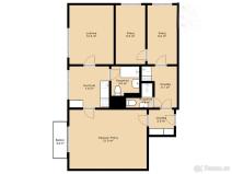 Prodej bytu 4+1, Třeboň - Třeboň II, Svobody, 69 m2