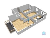 Prodej bytu 3+1, Měčín, Sadová, 85 m2