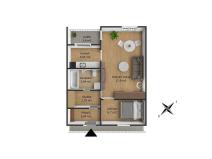 Prodej bytu 1+1, Týnec nad Sázavou, Na Kněžině, 39 m2