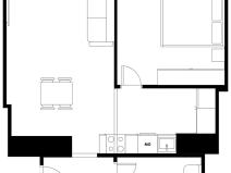 Prodej bytu 2+kk, Praha - Žižkov, Přemyslovská, 46 m2