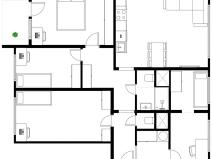 Prodej bytu 5+kk, Praha - Hlubočepy, Pražského, 95 m2