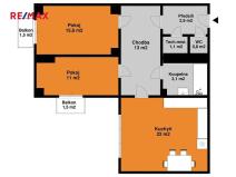 Pronájem bytu 3+kk, Praha - Holešovice, Přístavní, 74 m2