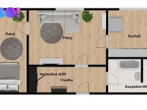 Prodej bytu 2+1, Ostrava, Oskara Motyky, 43 m2