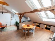 Pronájem bytu 1+kk, Praha - Bubeneč, Čs. armády, 52 m2