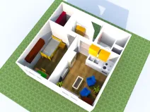 Prodej bytu 2+kk, Teplice, U Červeného kostela, 42 m2