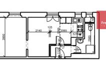 Prodej bytu 2+kk, Teplice, Vrchlického, 36 m2