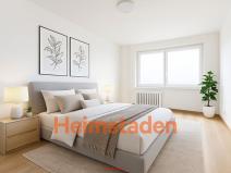 Pronájem bytu 2+1, Ostrava - Poruba, Francouzská, 52 m2