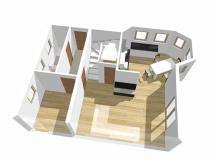 Prodej rodinného domu, Vykáň, 100 m2