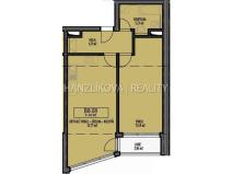 Pronájem bytu 2+kk, České Budějovice - České Budějovice 3, Staroměstská, 54 m2