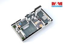 Prodej bytu 3+1, Praha - Záběhlice, Ostružinová, 58 m2