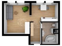 Pronájem bytu 1+1, Praha - Jinonice, Peroutkova, 32 m2