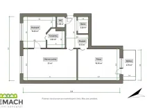 Pronájem bytu 2+1, Uherské Hradiště, Štěpnická, 63 m2