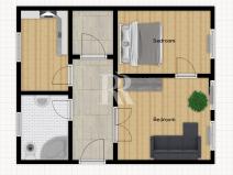 Pronájem bytu 2+1, Liberec, Hodkovická, 55 m2