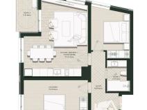 Prodej bytu 3+kk, Burgas, Bulharsko, 83 m2