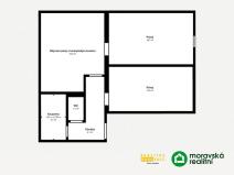 Pronájem bytu 3+kk, Vémyslice, 65 m2