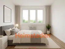 Pronájem bytu 2+1, Ostrava - Výškovice, Lumírova, 56 m2